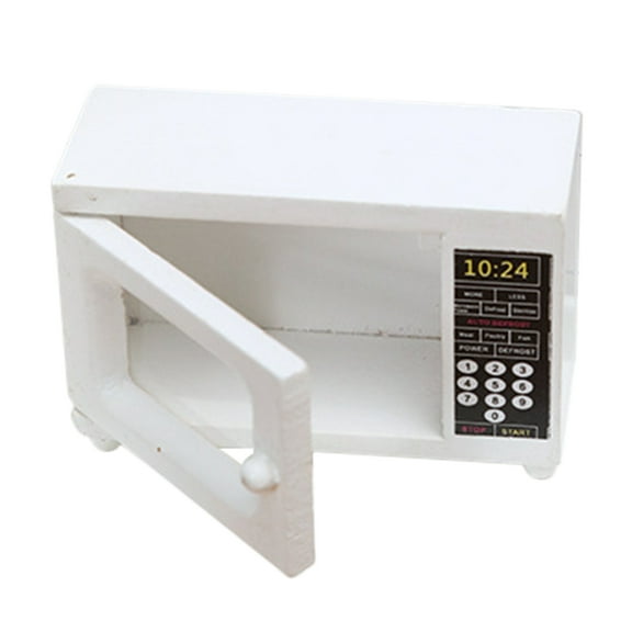 WHAMVOX Miniature Microwave White 1Pack 2.5In