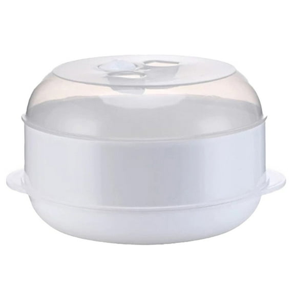 Microwave Oven Special Steamer for Perfect Dumplings & Rice:Easy to Cooking!