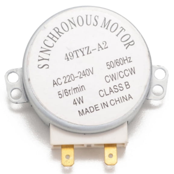 Microwave Oven Synchronous Motor 49TYZ-A2 AC 220-240V CW/CCW 4W 5.qhU AL