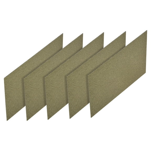 Microwave Oven Waveguide Cover Mica Repairing Plate Oven Sheet Board for Kitchen 150x100x0.15mm, Pack of 5