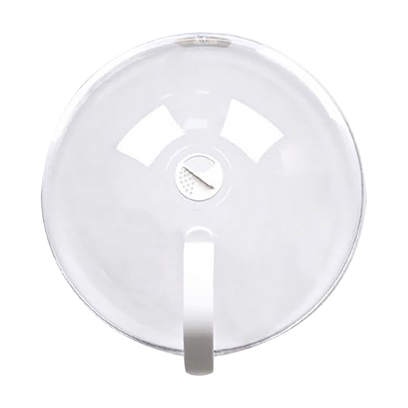 Microwave Plate Cover Transparent Lid with Steam Vents and Handle 92 Inch Splatter Guard Oil-Proof Food Heating Cover for Kitchen Easy Fit for Microwave Ovens