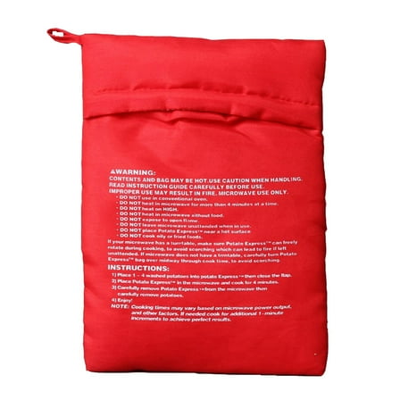 Microwave Potato Baking Bag for Quick Corn and Vegetable Steam Cooking Kitchen Supplies