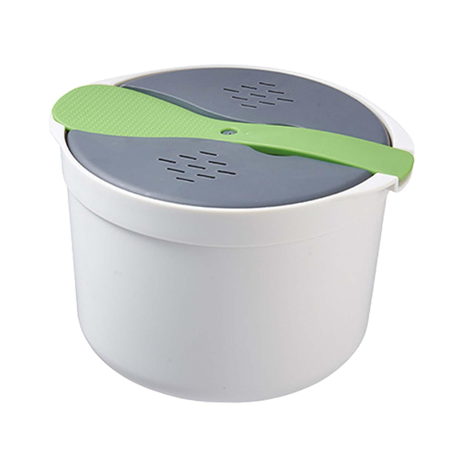 Microwave Pressure Steamer Cooker Pasta Cooker Nonstick 2L Microwave