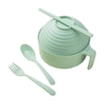 thumbnail image 1 of Microwave Ramen Bowl,Set Ramen Bowl Set,Ramen Noodle Cooker with Lid and Handle,Ramen Noodles Bowl, Ramen Cooker Microwave,Comes with Spoon And Fork For Home Office Dorm Room, 1 of 6