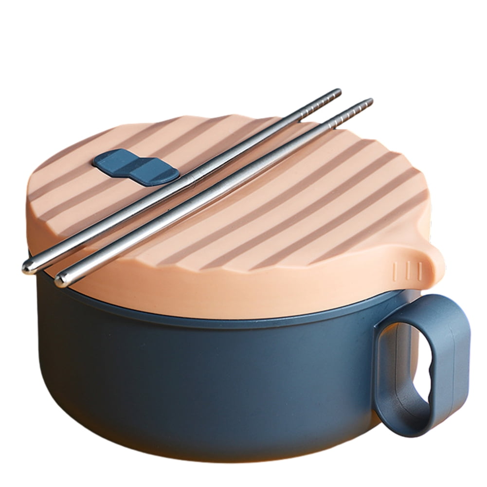 Microwave Ramen Bowl Set Ramen Cooker with Handles Noodle Bowls with