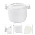 thumbnail image 1 of Foxnovo Portable Microwave Rice Cooker Plastic Rice Maker for Home Use, 1 of 7
