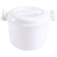 thumbnail image 1 of Microwave Rice Cooker Multifunction Small Lunch Container Microwave Cooker Cookware for Microwave Oven 17.5x21x14cm, 1 of 10