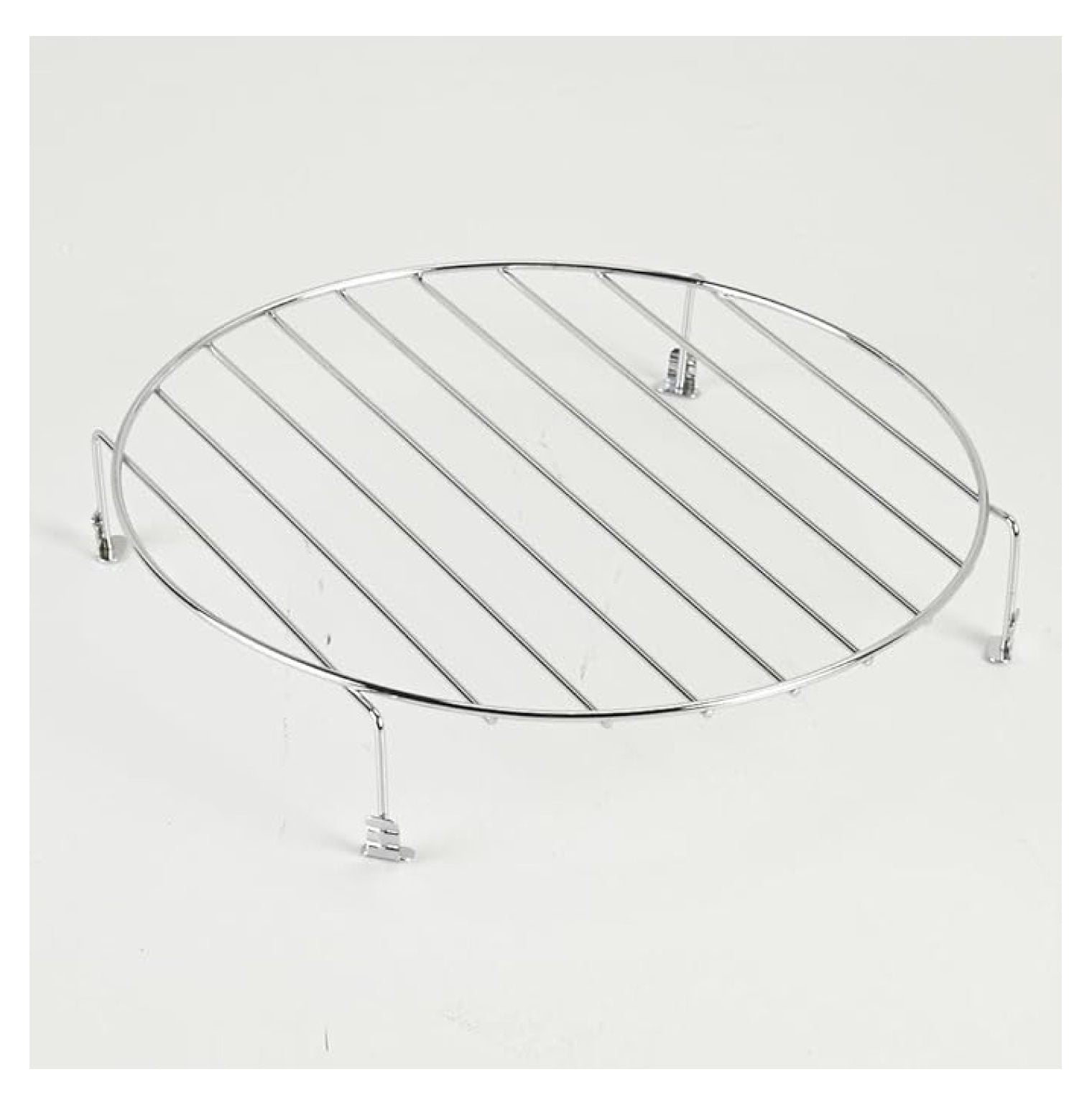 Microwave Round Metal Rack Replacement - 10.75" Diameter, 2" Height - Compatible with Models R1850-R1880