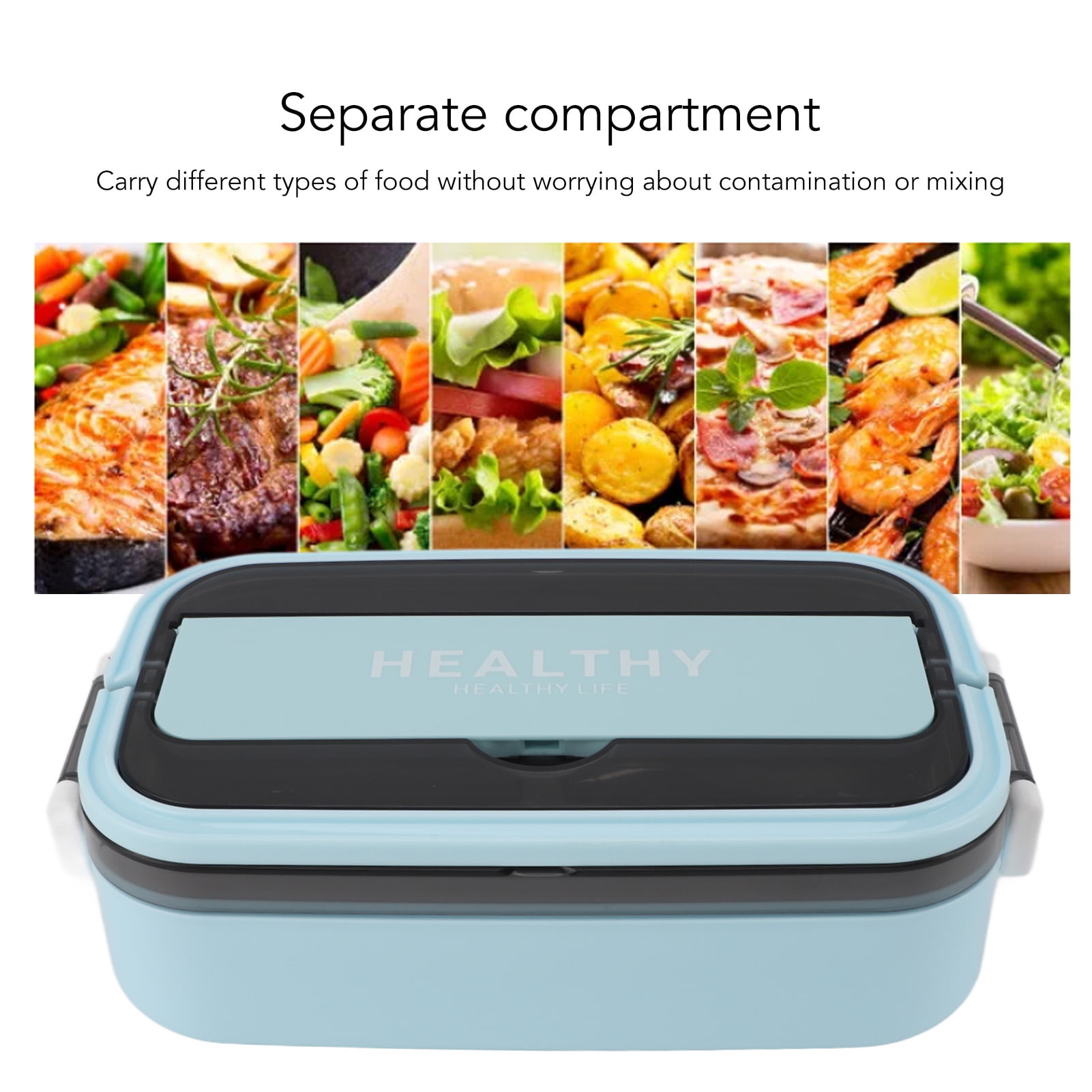 Microwave,Safe Bento Box, 316 Stainless Steel 700ml, Leakproof  Easy to Clean for Daily Use