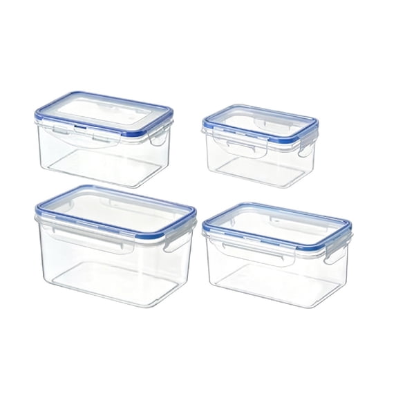 Microwave Safe Plastic Food Storage Container Leakproof Lunch Box for Office Work Meal Prep Blue5