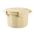 thumbnail image 1 of Microwave Safe Portable Rice Cooker with Air Vents for High Temperature Resistance, Multi-Use Steam and Reheat Container for Convenient Cooking and Food Storage, 1 of 5