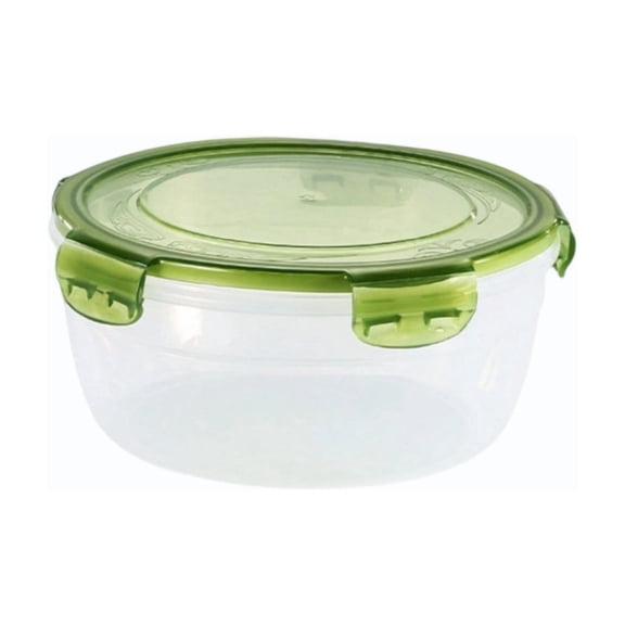 Microwave Safe Round Food Storage Containers with Snap Lids – BPA-Free Airtight Meal Prep Bowls for Fridge, Freezer, Pantry, Reheatable Lunch Box Set for Daily Use