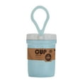 thumbnail image 1 of Microwave-Safe Soup Thermos 10oz, Double-Wall Insulation with Built-In Spoon & Collapsible Handle, 1 of 4