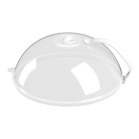 Microwave Splatter Cover Heat Proof Oil Proof Guard For Food Reheating High Transparency Dishwasher Safe