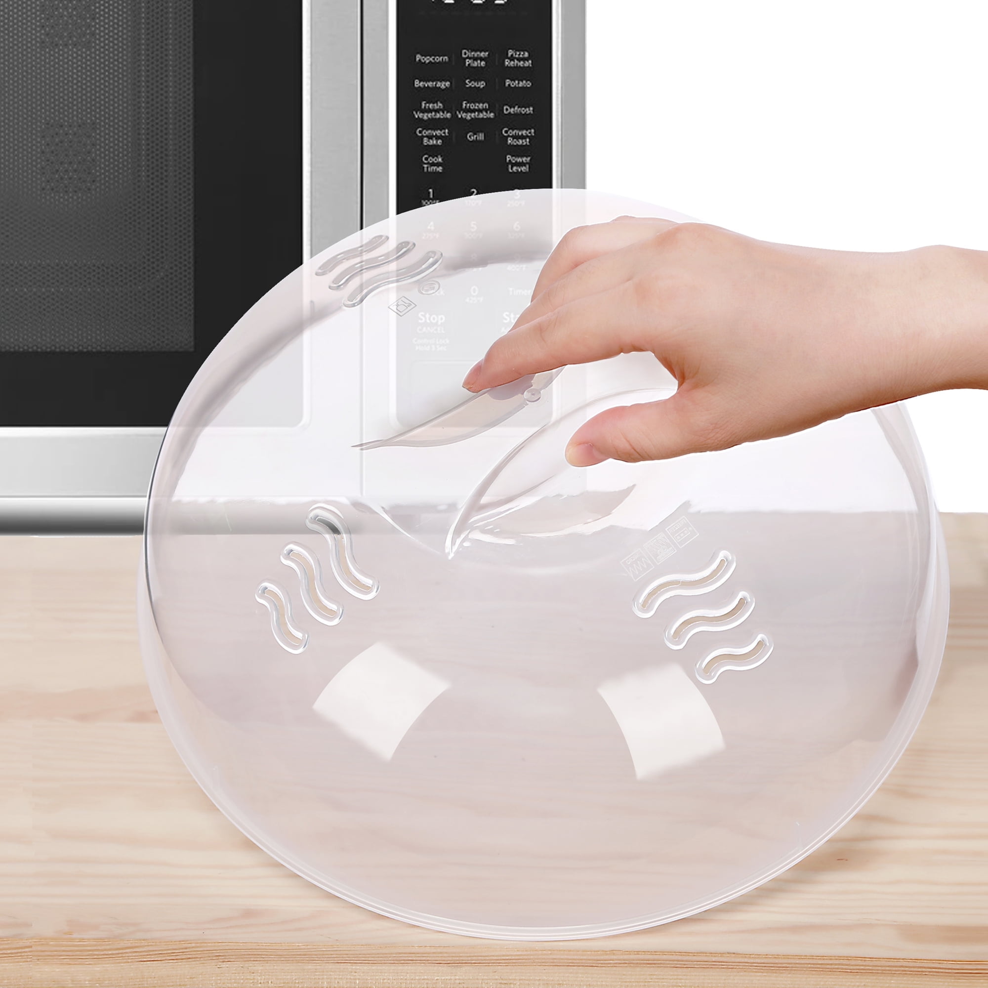 Layron Microwave Splatter Cover Polypropylene BPA Free Large Plate Cover - Walmart.com