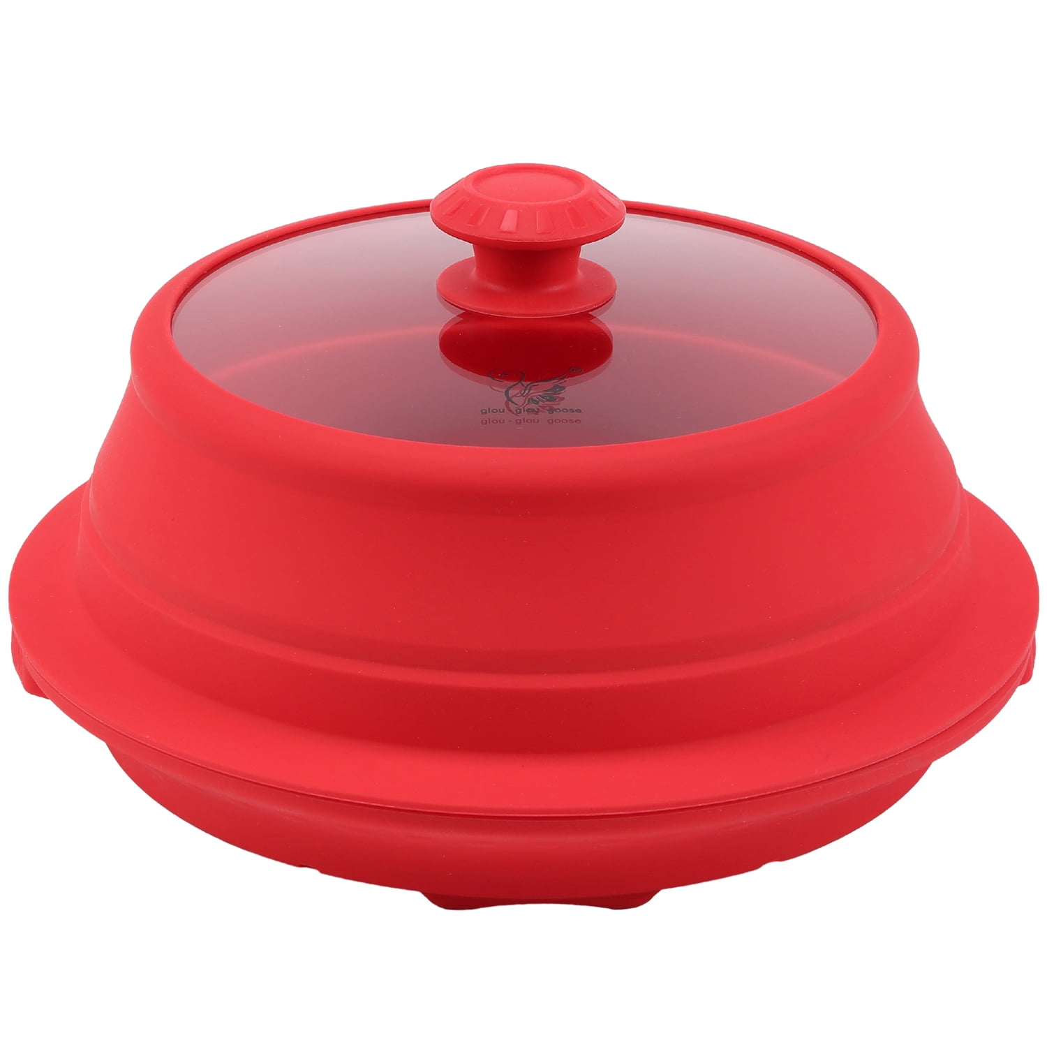 GLOU-GLOU GOOSE GGG Brand Microwave Splatter Silicone Cover Collapsible ...
