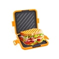 thumbnail image 1 of Microwave Toaster &amp; Sandwich Maker(<5 Min)|microwave Panini Press  Grilled Cheese Toastie Maker | Rv Fast Cooking For Home Office Dorm Dishwasher Safe Cookware, 1 of 7