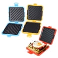 thumbnail image 1 of Microwave Toaster Sandwich Maker Baking Pan Non-Stick Dishwasher Safe Fast Even Cooking Sandwich Grill Pan for Home Office Breakfast, 1 of 8