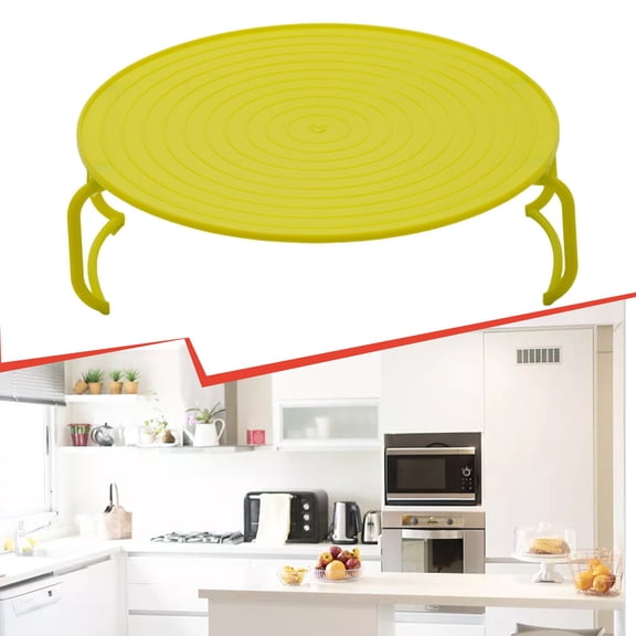 Microwave Tray Microwave Plate For Stacker Grill Rack Plastic Bakin Round Steam Rack C YIWEI