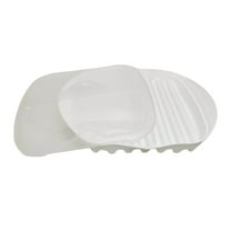 Microwave Splatter Cover Tray With Lid Grease Proof Plate For Cooking And Easy Cleaning