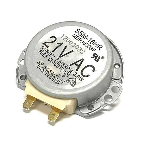 Microwave Turntable Motor Compatible With Samsung Model Numbers SMH1816S/XAA, SMH1816S/XAC, SMH1816W, SMH1816W/XAA