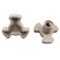 Microwave Turntable Replacement Parts Y Shaped Drive Hub & Glass Tray Adapter For Smooth Rotation