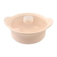 thumbnail image 1 of Microwave Vegetable Steamer, Collapsible Silicone Steamers With Lid, Food-grade Veggie Steamer Basket for Cooking Fresh & Frozen Vegetables Prep Meal, Dishwasher Safe (6.2''x7.4''x2.8'', Beige), 1 of 7