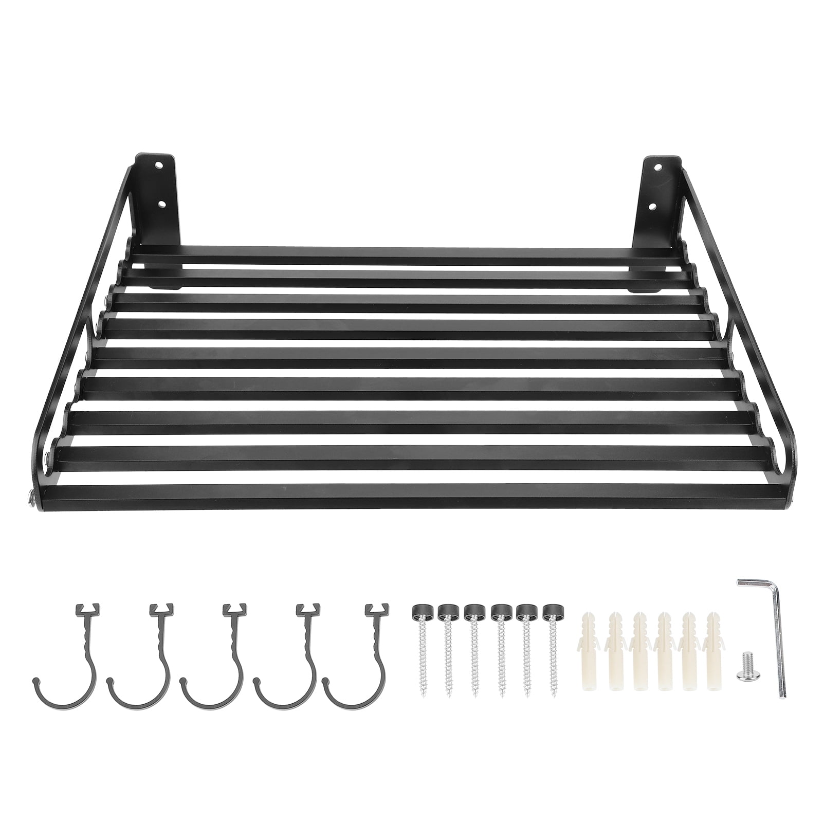 Microwave Wall Shelf, Wall Mounted Microwave Oven Shelf Bracket Storage