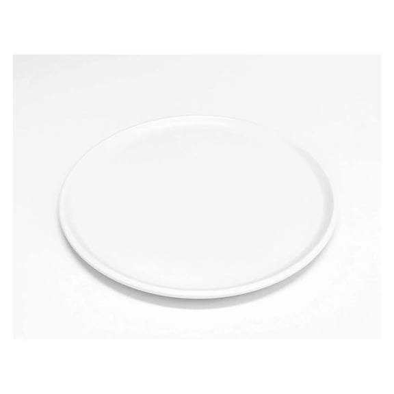 Microwave White Ceramic Plate Compatible with Sharp Model Numbers R-1800, R-1850, R-1850A, R-1851, R-1851A, R-1852, R-1852A