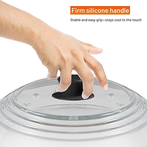 Microwave cover glass Microwave splatter cover 100 Food Grade, Glass