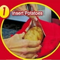 Microwave oven baked sweet potato bag potato bag corn heating microwave