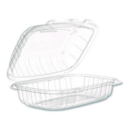 Microwaveable Hinged Containers, ProPlanet, 6.5 x 9 x 3, Clear, Plastic, 300/Carton | Bundle of 2