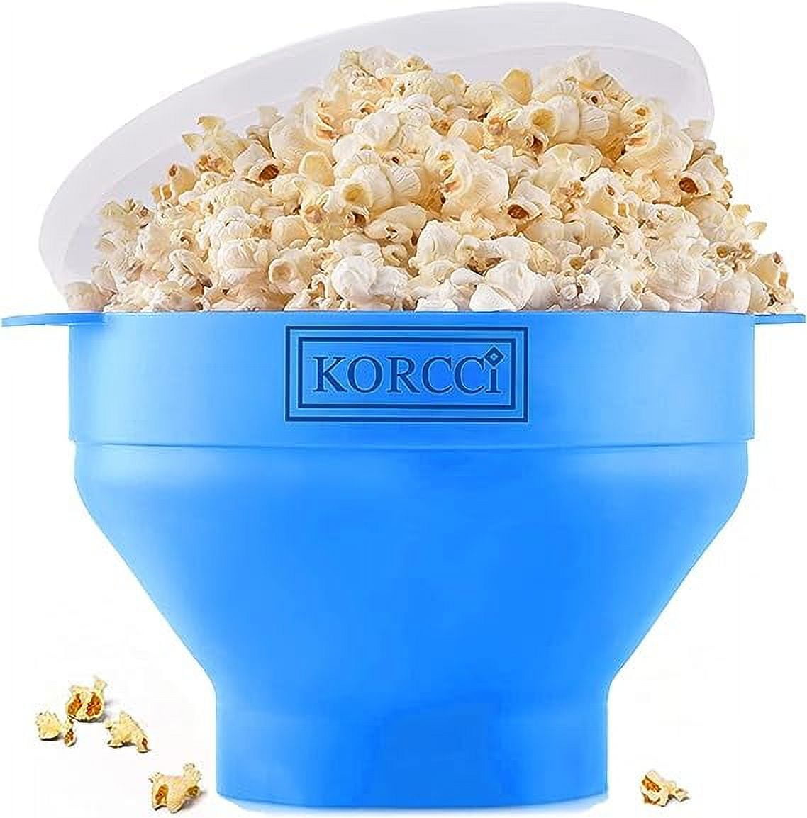 Microwaveable Silicone Popcorn Popper, BPA Free Microwave Popcorn