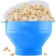 thumbnail image 1 of Microwaveable Silicone Popcorn Popper,BPA Free Microwave，Collapsible ,Use In Microwave,Dishwasher Safe, 1 of 6
