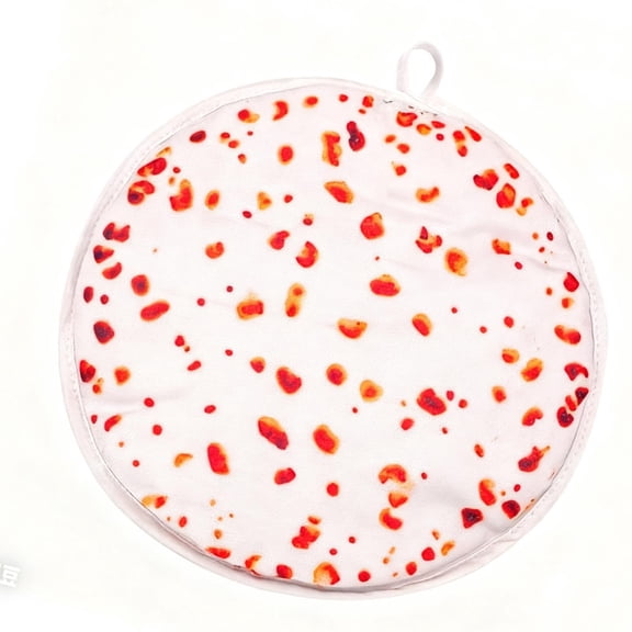 Microwaveable Tortillas Warmer Pouch Insulated Fabric Storage Bag For Heating