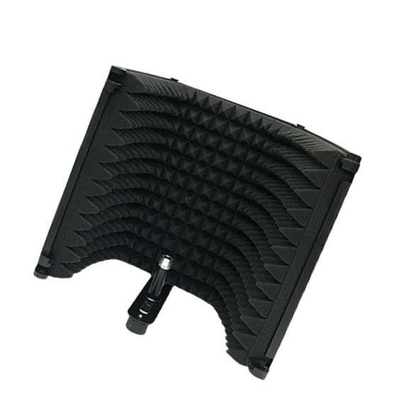 Mics Recording Equipment Metal Isolation Shield for Professional Vocal Recording