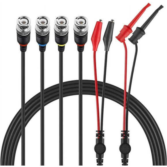 Micsoa BNC Test Leads Set BNC to Alligator Clips BNC to Mini Test Clips BNC, 3 Pack