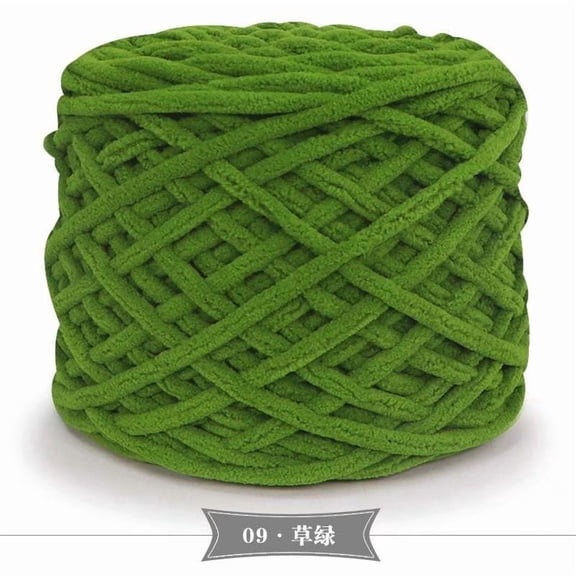 Mictong Dark Green Fluffy Coarse Spinning Yarn -3 Rolls, 160 Grams Per Roll Of Soft Plush Weaving Yarn, Used For Comfortable Winter Yarn In Blankets, Pillows, And Plush Toys