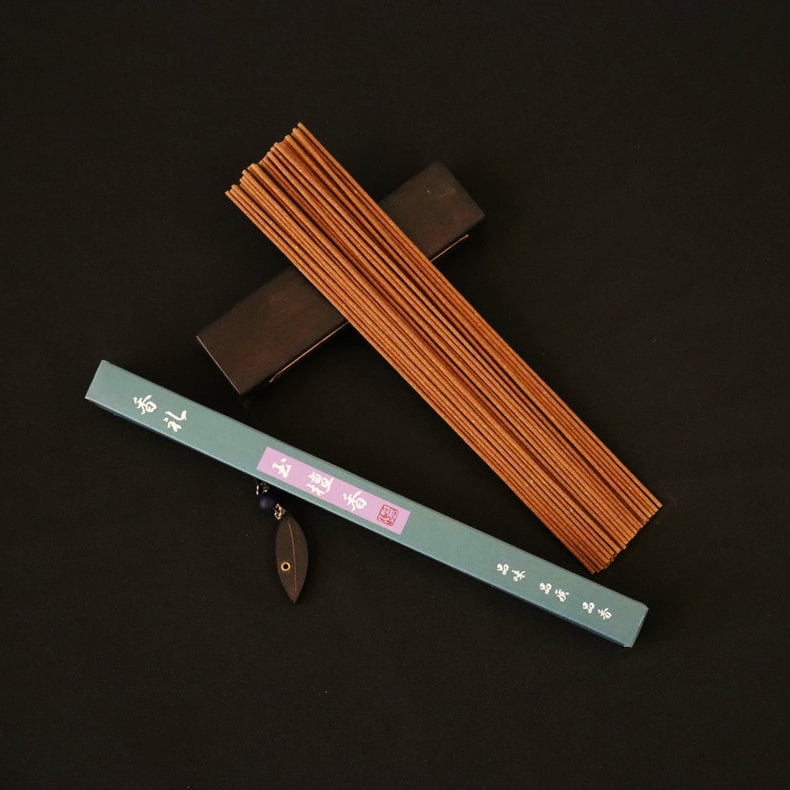 Mictong Handmade Incense Thread, 8.27 inches long, long burning incense for indoor and outdoor use, suitable for daily relaxation, 1 piece, Jade Sandalwood