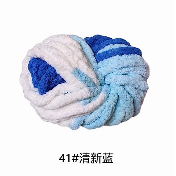 Mictong acrylic yarn for crochet, 250g roving, suitable for crafts and DIY projects, roving thread for beginners and professional craftsmen, 1 piece, Style H