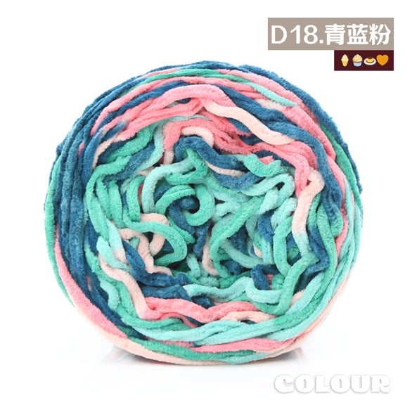 Mictong coarse wool yarn, 160g wool yarn, crochet and knitting wool yarn, DIY project soft knitting wool yarn, high-quality knitting wool yarn, knitting coarse wool yarn, 1 piece, Style R