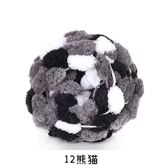 Mictong crochet yarn, each 120g soft yarn, woven with polyester yarn, suitable for crochet knitting, suitable for DIY crafts, 2 pieces, Style H