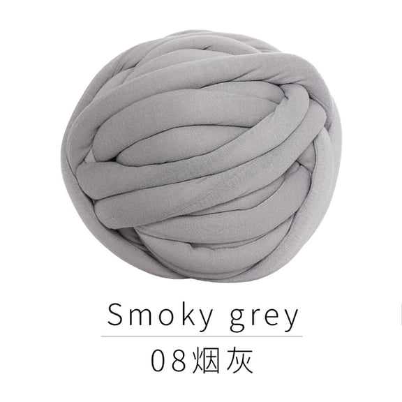 Mictong roving is used for crochet weaving, 250g roving is used for hand weaving and crochet weaving, crochet weaving blanket, suitable for DIY craft projects, 1 piece, Grey