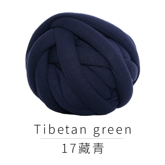 Mictong roving is used for crochet weaving, 250g roving is used for hand weaving and crochet weaving, crochet weaving blanket, suitable for DIY craft projects, 1 piece, Navy blue