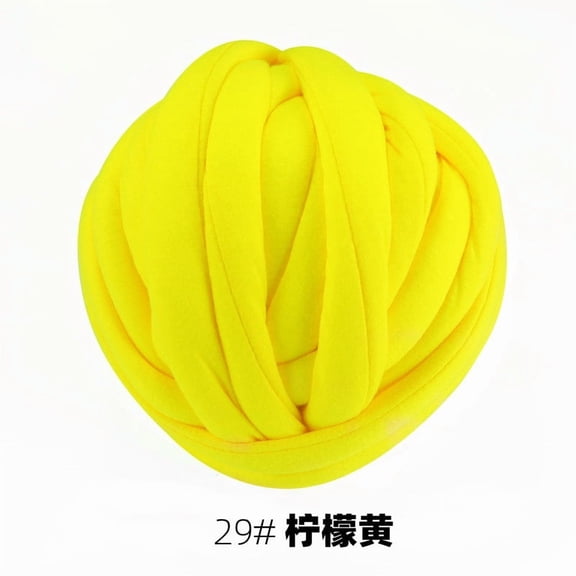 Mictong roving is used for crochet weaving, 250g roving is used for hand weaving and crochet weaving, crochet weaving blanket, suitable for DIY craft projects, 1 piece, yellow