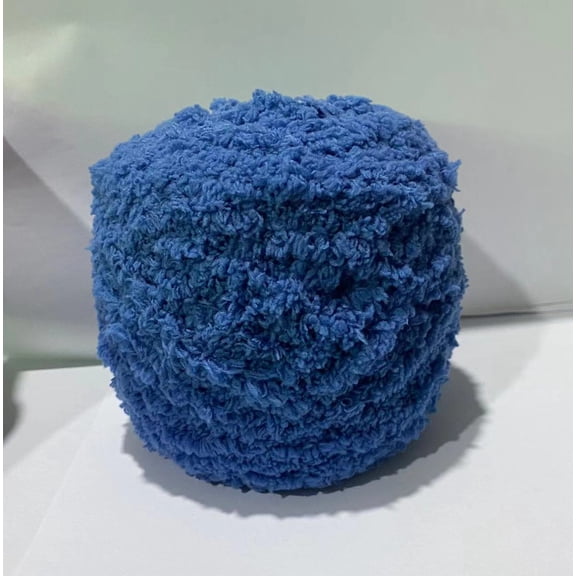 Mictong wool yarn for weaving, 100g soft wool yarn, high-quality wool blend yarn, ideal choice for DIY crafts, knitted wool yarn, winter accessories and home decoration, 2 piece, Blue style A