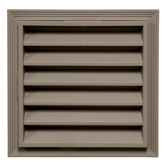 Mid America 12 Inch Square Vinyl Gable Vents (In Stock Now)