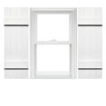 thumbnail image 1 of Mid America 4 Board and Batten Joined Vinyl Shutters (1 Pair) In Stock Now, 1 of 2