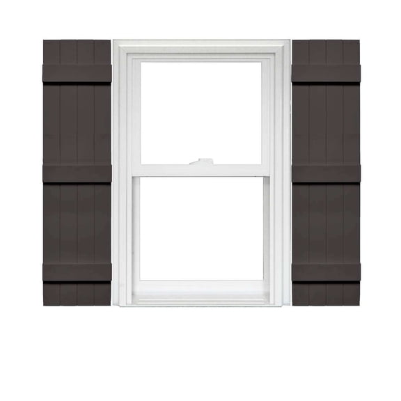 Mid America Board and Batten Joined Vinyl Shutters