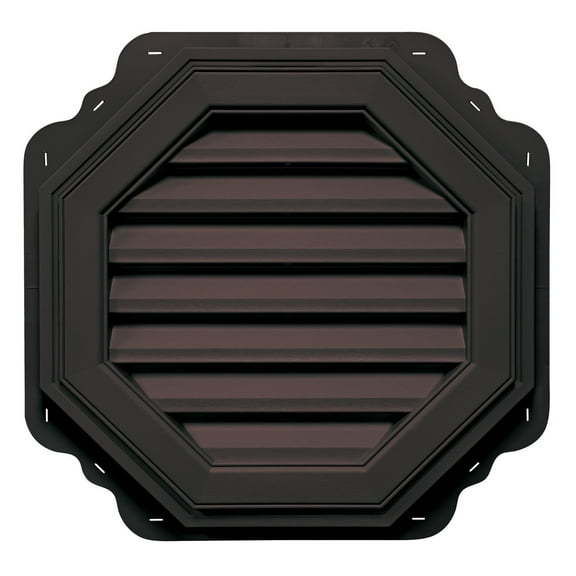 Mid America Octagon Vinyl Gable Vents (In Stock Now)
